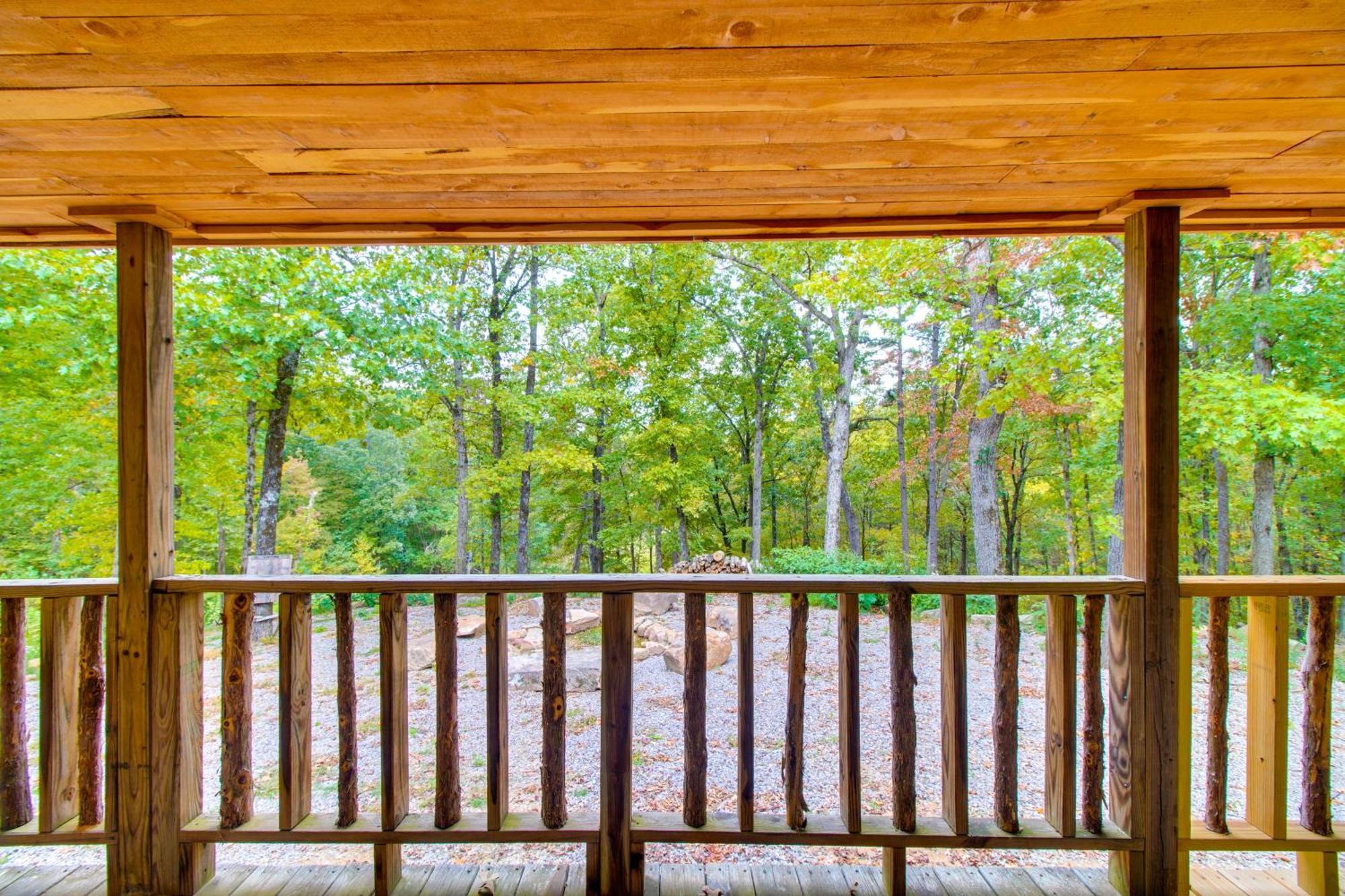 Ozark Mountain Cabin Rental On 300-Acre Ranch Exterior foto