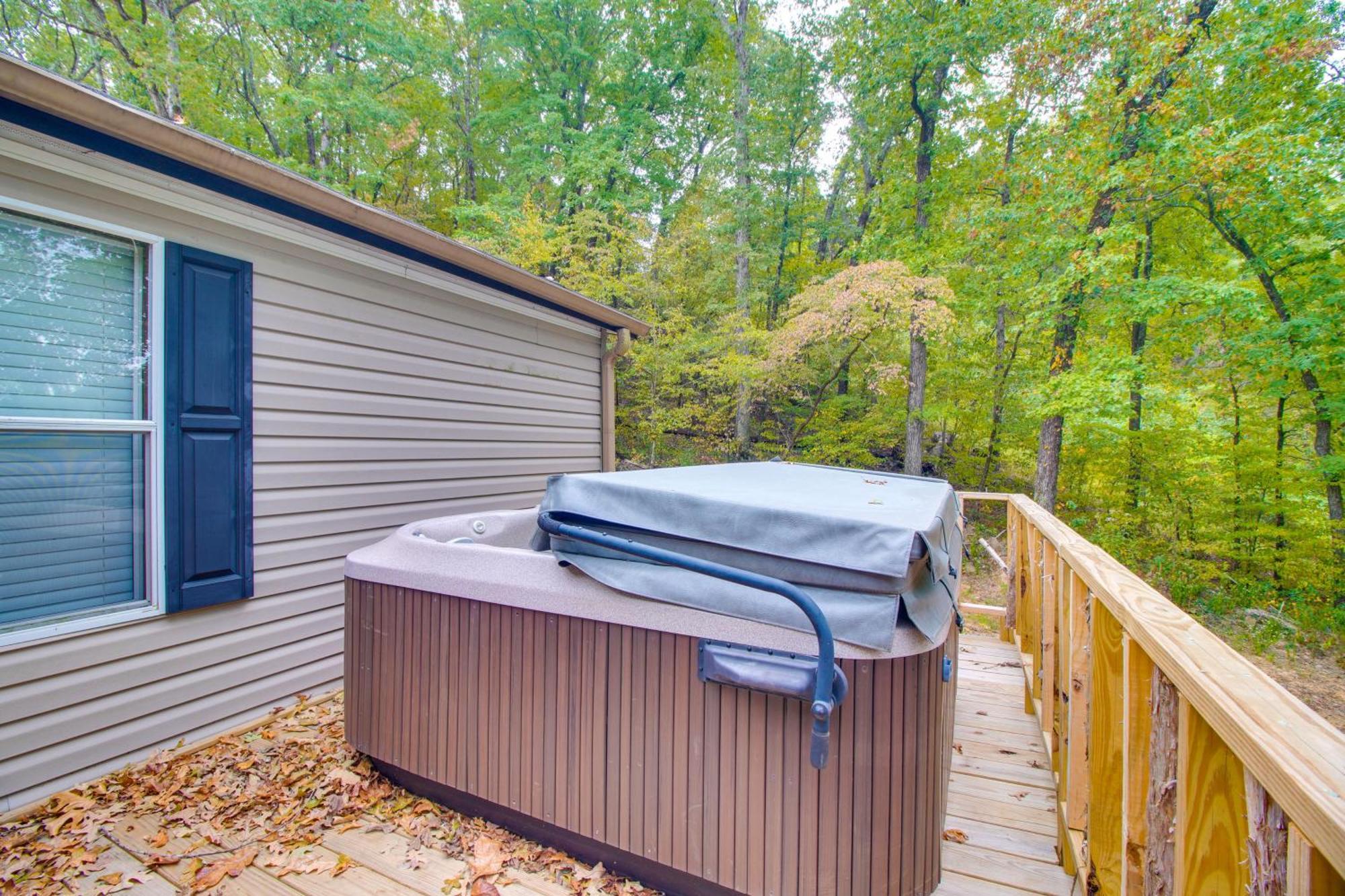 Ozark Mountain Cabin Rental On 300-Acre Ranch Exterior foto